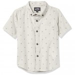 Billabong Boys' All Day Jacquard Short Sleeve Woven Shirt