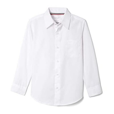 French Toast Boys' Long Sleeve Classic Dress Shirt (Standard & Husky)