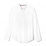 French Toast Boys' Long Sleeve Oxford Shirt (Standard & Husky)