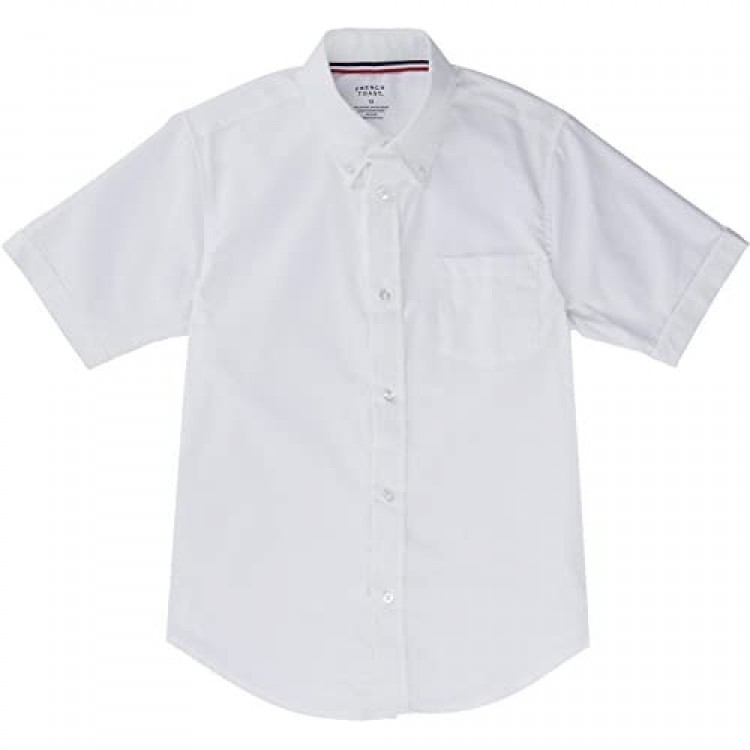 French Toast School Uniform Boys Short Sleeve Oxford Shirt