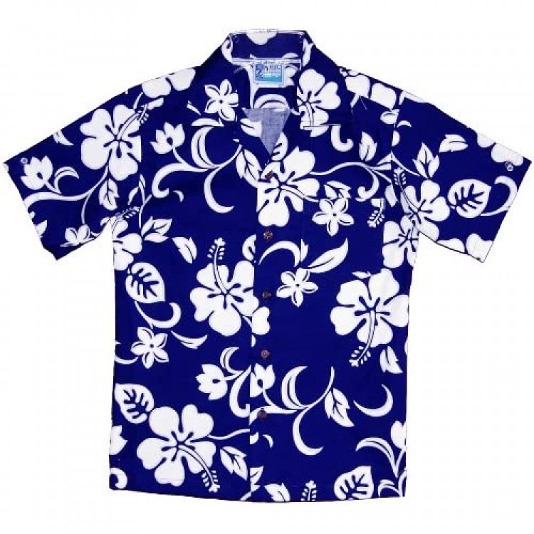 RJC Boy's Classic Hibiscus Hawaiian Shirt