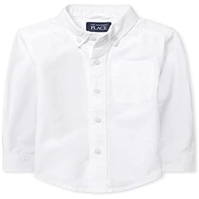 The Children's Place Baby Boys' Toddler Oxford Button Down Shirt