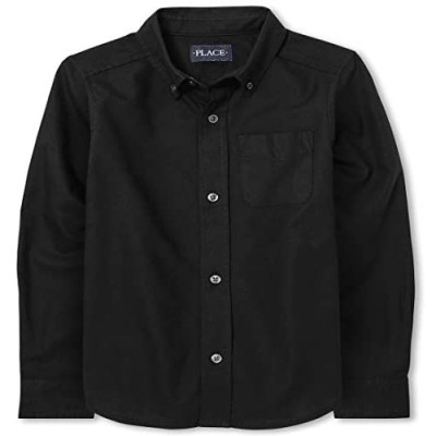 The Children's Place Boys' Uniform Oxford Button Down Shirt