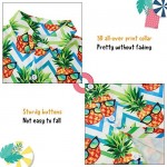 uideazone Boys Hawaiian Shirts Novelty Printed Funky Short Sleeve Button Down Shirt Kids Aloha Luau Shirt 7-14T