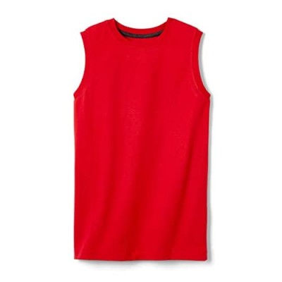 French Toast Boys' Sleeveless Solid Muscle Tee