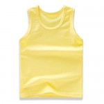 Motteecity Unisex Clothes Toddler Sports Sleeveless Solid Color Kamaron Soft Casual Sweat Vest 2-7T Pack of 6