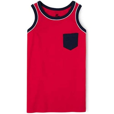 The Children's Place Boys' Mix And Match Pocket Tank Top
