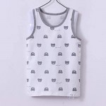 WINZIK 3 Pack Boys Girls Cotton Sleeveless Tank Tops Summer Vest Undershirt Cami Tee Shirt Casual Clothes Kids 2-8T