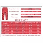 Boys Pants Chino Uniform School Cargo Slim Fit Trousers Adjustable Waist Pants for Boys Size 4-12 Years 6 Colors to Choose