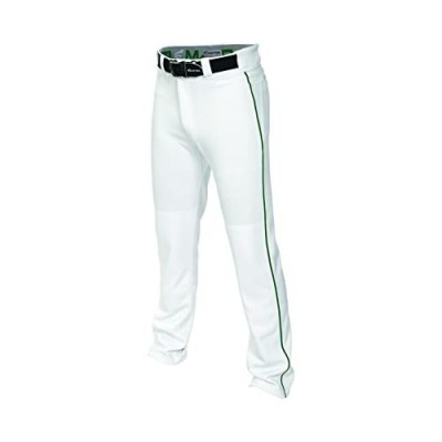EASTON MAKO 2 PANT YOUTH PIPED WHITE/GREEN