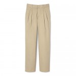 French Toast Boys' Pleated Double Knee Pant with Adjustable Waist