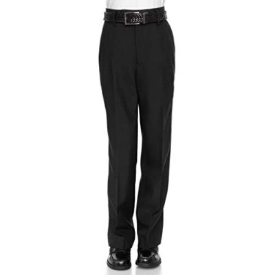 RGM Boys Dress Pants Flat-Front - Slim fit Dress Slacks