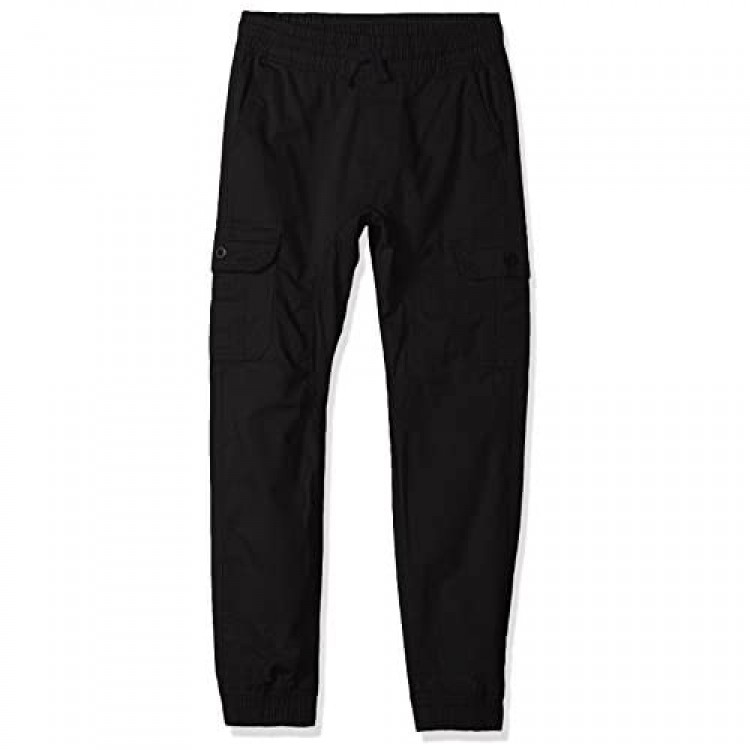 Southpole Boys' Big Washed Stretch Ripstop Cargo Jogger Pants