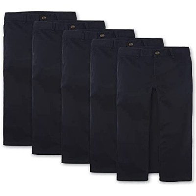 The Children's Place Boys' Uniform Chino Pants 5-Pack