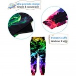 UNICOMIDEA Boys Girls Jogger Pants Funny 3D Graphic Sweatpants Athletic Sports Pants for Kids 6-16 yrs
