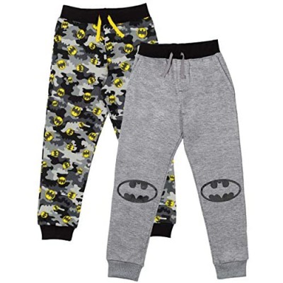 Warner Bros. Justice League Batman Boys 2 Pack Fleece Jogger Pants