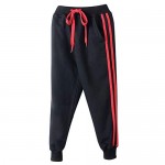 Yameekamulga Boy's Cotton Comfy Tapered Sweatpants Casual Daily Outdoor Kids' Jogging Running Pants for All Seasons