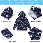 Ahegao Unisex Kids Hoodies Sweaters 3D Printed Casual Hooded Sweatshirts with Big Pockets for 4-14T Boys Girls