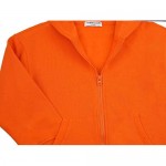AMERICLOUD Kids Zip Up Hoodie Sprot Jacket Basic Soft Brushed Fleece Hooded Sweatshirts for Boys or Girls 3-12 Years