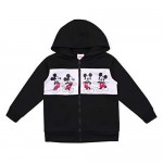 Disney Boy's 2-Piece Mickey Mouse Zip Up Hooded Jacket and Pullover Hoodie Set
