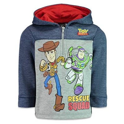 Disney Pixar Toy Story Fleece Half-Zip Pullover Hoodie