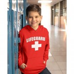 LIFEGUARD Officially Licensed First Quality Youth Kids Hooded Pullover Sweatshirt with Hood