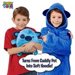 Ontel Huggle Pets Blue Puppy Animal Hoodie