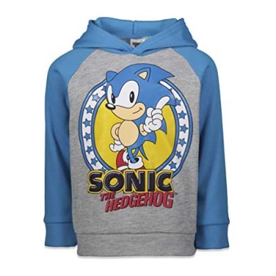 SEGA Sonic The Hedgehog Fleece Pullover Hoodie