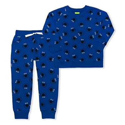 Sesame Street Boy's 2-Piece Sweatshirt and Jogger Set