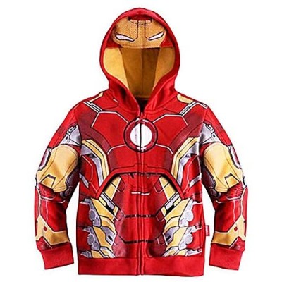 Spiderman Hoodie Boys Superhero Cool Jacket Sweatshirt Hoodie for Boys 2T-8T