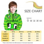 Teenage Youth Boys Girls T-Shirt Double-Sided Printed 3D Graphic Tee Shirt Tops