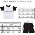 Aliens Vs P-Redator Boys' T-Shirt and Shorts 2-Piece Outfit Set Kids Shorts Set