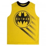 BATMAN T Shirt for Boys Tank Top and Shorts 3 Piece Summer Activewear Bundle Shirt for Kids