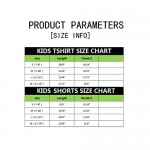 Cute Youth Short Sets Summer Outfits Short Sleeve T-Shirt & Shorts Sets Playwear Clothes 2 Piece