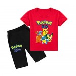 Cute Youth Short Sets Summer Outfits Short Sleeve T-Shirt & Shorts Sets Playwear Clothes 2 Piece