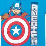 Marvel Avengers Iron Man Black Panther Captain America T-Shirt & Shorts Set