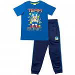 SEGA Sonic The Hedgehog 4 Piece Mix n' Match T-Shirt Tank Top Shorts and Pant Set