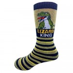 Boys Knee High Tube Socks Dinosaur Comfort Cotton Stockings Socks 8 Pair Pack