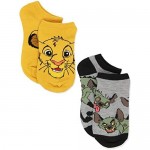 Disney The Lion King Boy's Girl's Teen Adult's 6 pack Socks Set (9-11 Womens (Shoe: 4-10) Gold/Multi)