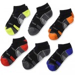 Fruit of the Loom boys 6 Pack No Show Eveyday Active Socks