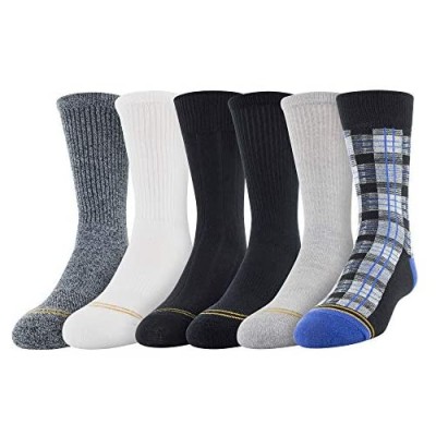 Gold Toe Boys Total Package Crew Socks  6-Pairs