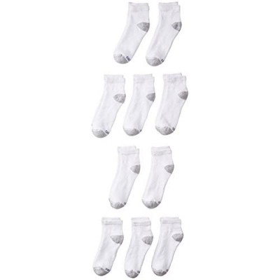 Hanes Ultimate Boys' 10-Pack Low-Cut Socks