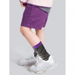 Jamegio Toddler Kids Boys Girls Fashion Cotton Socks Soft Crew Socks for 2-8 Years Boys Girls -12 Pairs