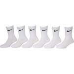 NIKE Young Athletest Crew 6 Pair Socks Kids 10C-3Y/5-7(Sock size)