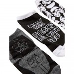 Star Wars Stormtrooper Darth Vader 5 Pack Low Cut Socks