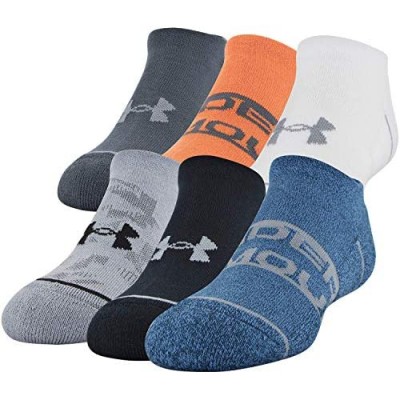 Under Armour Youth Essential Lite No Show Socks  6-pairs