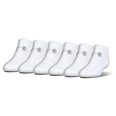 Under Armour Youth Resistor 3.0 No Show Socks  6-Pairs