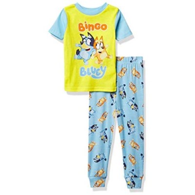 Disney Boys' Bluey Snug Fit Cotton Pajamas