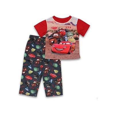 Disney Cars Toddler Boys 2 Piece Short Sleeve Pants Pajamas Set