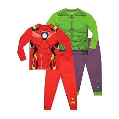 Marvel Boys' Avengers Pajamas 2 Pack